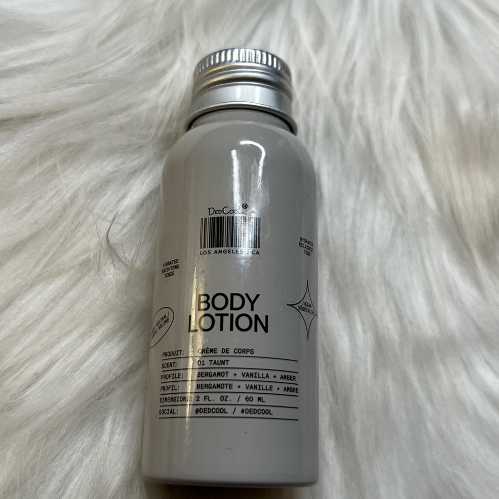 DedCool Body Lotion - Taunt Scent - Gray Bottle